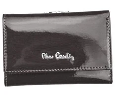 Odinė piniginė moterims Pierre Cardin, pilkos spalvos