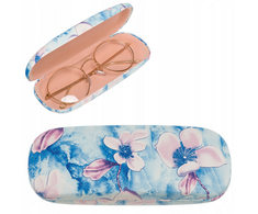 Eleganckie etui na okulary w kwiatowy wzór - 4U Cavaldi