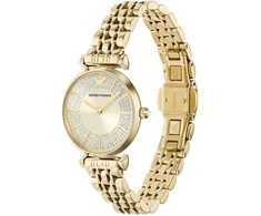 Moteriškas laikrodis EMPORIO ARMANI AR11605 - GIANNI T-BAR (zi512f) + BOX