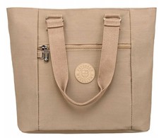 Nylonowy, pojemny shopper damski - Peterson