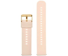 Laikrodis Pacific U27 rubber watch strap - light pink/auksinis - 20mm