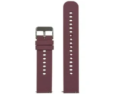 Pacific U27 rubber watch strap - violetinė/sidabrinis - 20mm