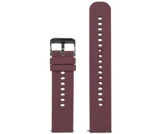 Pacific U27 rubber watch strap - violetinė/juodas - 20mm