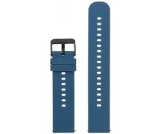Pacific U27 rubber watch strap - navy mėlynas/juodas - 22mm
