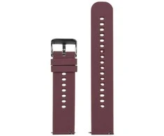 Pacific U27 rubber watch strap - violetinė/juodas - 18mm