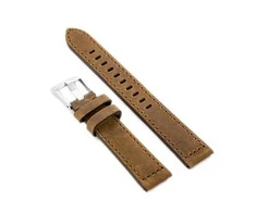 Odinis laikrodžio dirželis „Pacific W25“ – ruda – 24 mm