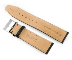 Pacific Odinis laikrodžio dirželis W26 - PREMIUM - juodas - 22mm