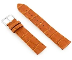 Odinis laikrodžio dirželis „Pacific W41“ – ruda – 22 mm