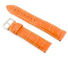 Pacific Odinis laikrodžio dirželis W64 - oranžinis 18mm