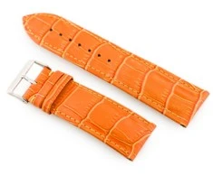 Odinis laikrodžio dirželis „Pacific W64“ – oranžinis 26 mm
