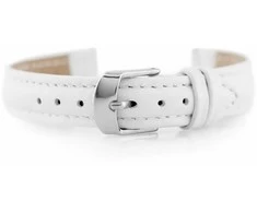 Pacific W71 leather watch strap - baltas - 14mm