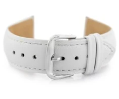 Odinis laikrodžio dirželis „Pacific W94“ – baltas – 20 mm