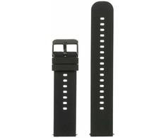 Pacific Guminė laikrodžio apyrankė U27 - juoda/juoda - 22mm