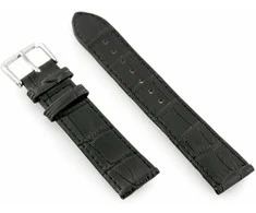 Pacific W41 leather watch strap - juodas - 18mm