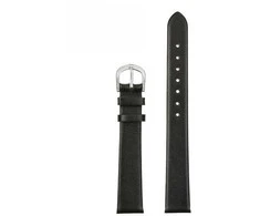 Pacific W36L leather watch strap - juodas - 18mm