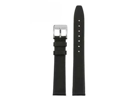 Pacific W104 leather watch strap - juodas - 18mm