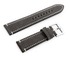 Odinis laikrodžio dirželis „Pacific W72“ – pilka – 22 mm