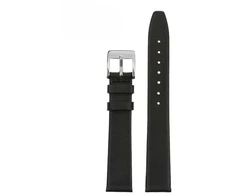 Pacific W104 leather watch strap - juodas - 18mm