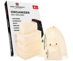 Rinkinys organizerów podróżnych do walizki - Peterson