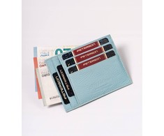 Skórzane etui na dokumenty i banknoty - Peterson