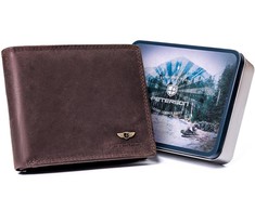 Peterson portfelis PTN N992-CHM-M Brown