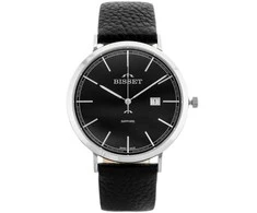 Laikrodis vyrams BISSET BSCE61 (zb097a) - safyro stiklas