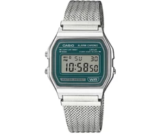 Vyriškas laikrodis CASIO A158WEM-3DF (zd093d) - KLASYKA + BOX