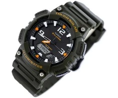 Laikrodis CASIO AQ-S810W-3AV MALE WATCH (zd044k) - SOLAR POWERED + BOX
