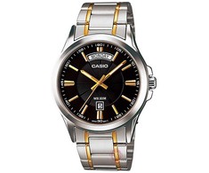Vyriškas laikrodis CASIO MTP-1381G-1A (zd191d) + BOX