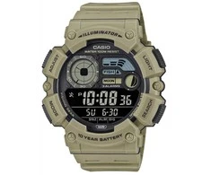 Vyriškas laikrodis CASIO Digital Moonphase WS-1500H-5B + BOX