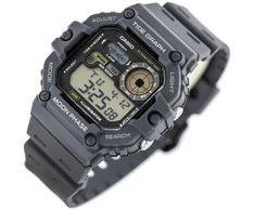 Vyriškas laikrodis CASIO Digital Moonphase WS-1700H-8AV + BOX