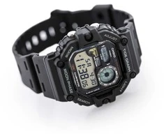 CASIO skaitmeninis Moonphase vyriškas laikrodis WS-1700H-1AV + BOX