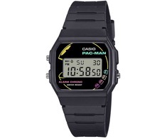 Laikrodis CASIO MEN'S WATCH F-91WPC-1ADR (zd086b) - PAC-MAN + BOX