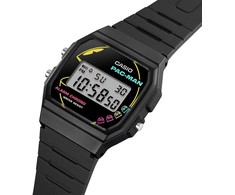 Laikrodis CASIO MEN'S WATCH F-91WPC-1ADR (zd086b) - PAC-MAN + BOX