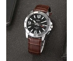 CASIO VYRIŠKAS LAIKRODIS MTP-VD01L-1BV (zd169c) + DĖŽUTĖ