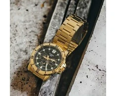Casio vyriškas laikrodis MTP-VD300G-1EUDF (zd268d) + dėžutė