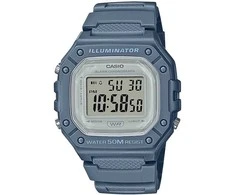 Casio vyriškas laikrodis W-218HC-2AVDF (zd208g) + dėžutė