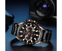 CURREN 8363 VYRIŠKAS LAIKRODIS (zc018c) - CHRONOGRAFAS