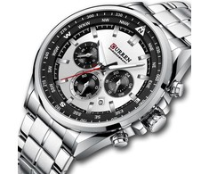 Laikrodis vyrams CURREN 8399 (zc016a) - Chronografas