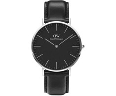 Laikrodis DANIEL WELLINGTON Classic Juodas Sheffield DW00100133 + dėžutė
