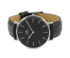 Laikrodis DANIEL WELLINGTON Classic Juodas Sheffield DW00100133 + dėžutė