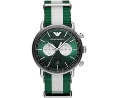Vyriškas laikrodis EMPORIO ARMANI AR11221 - AVIATOR (zi019e)