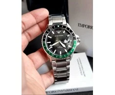EMPORIO ARMANI AR11589 – Diver GMT vyriškas laikrodis (zi112a)