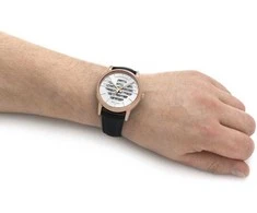 EMPORIO ARMANI LUIGI AUTOMATINIS VYRIŠKAS LAIKRODIS AR60031 + DĖŽUTĖ (zi062b)