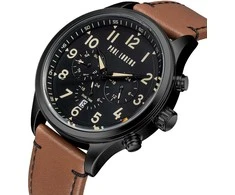 Laikrodis PAUL LORENS MALE WATCH - PL20011A-1B3 (zg378d) + BOX