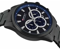 PERFECT VYRIŠKAS LAIKRODIS M510CH-03 - CHRONOGRAFAS (zp386c) + DĖŽUTĖ
