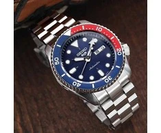 SEIKO 5 Sports vyriškas laikrodis SRPD53K1+ dėžutė