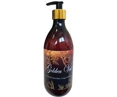 Golden Veil – prabangus skystas muilas rankoms ir kūnui, 500 ml