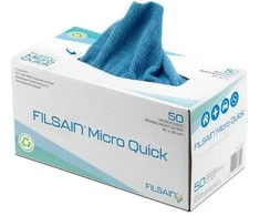 Mikropluošto šluostės FilSain® Micro Quick, 30x30cm 50vnt.