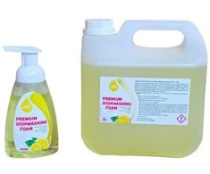 Rinkinys indų plovimo putos - Premium Dishwashing Foam. 300ml. + 3L papildymas